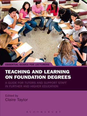 cover image of Teaching and Learning on Foundation Degrees